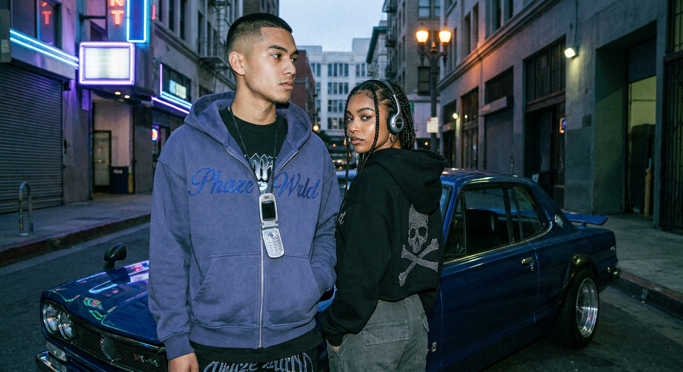 How to Style Your Bling Era Rhinestone Hoodie