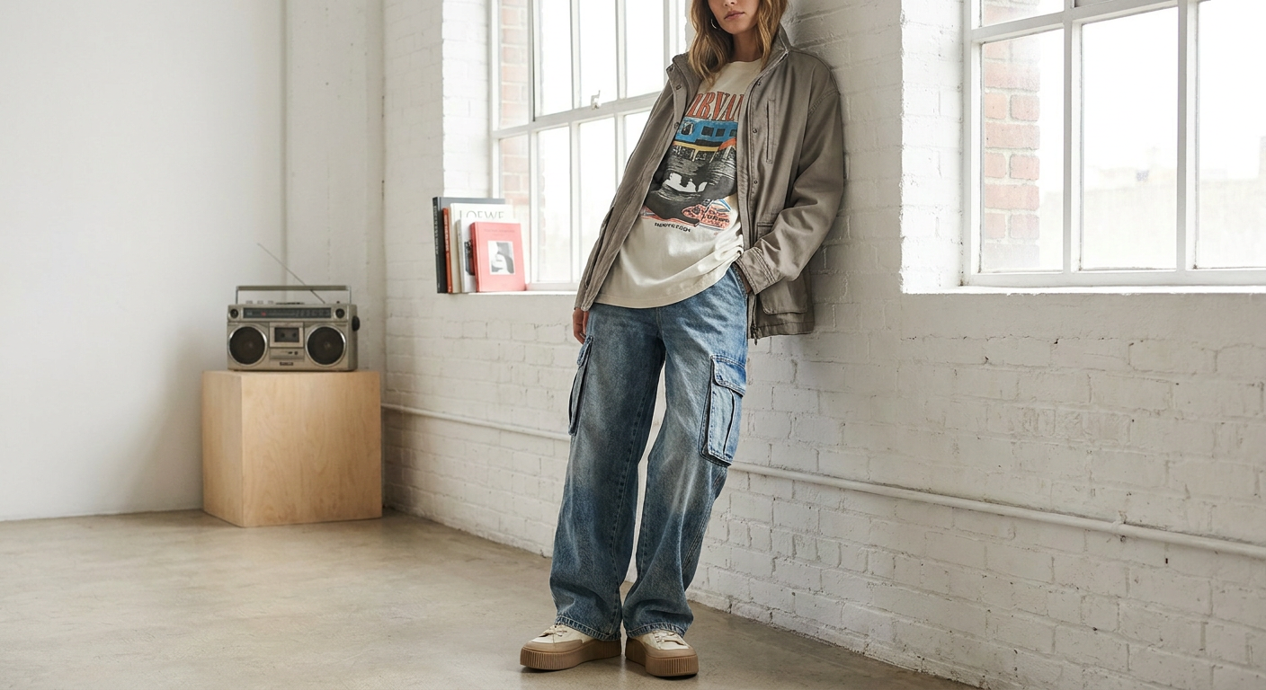 Styling Baggy Y2K Pants: Mastering the Silhouette