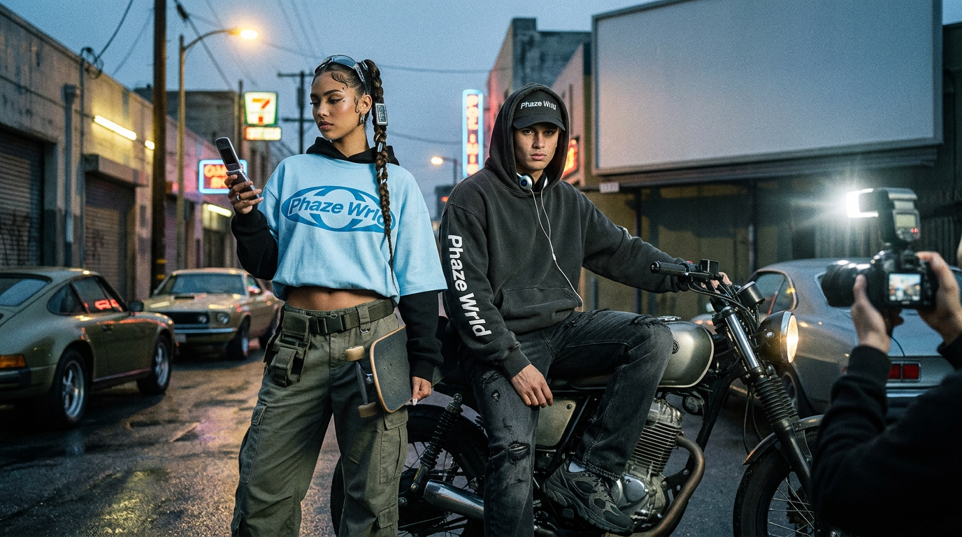 How to Style Oversized T-Shirts: The Phaze Wrld Streetwear Guide