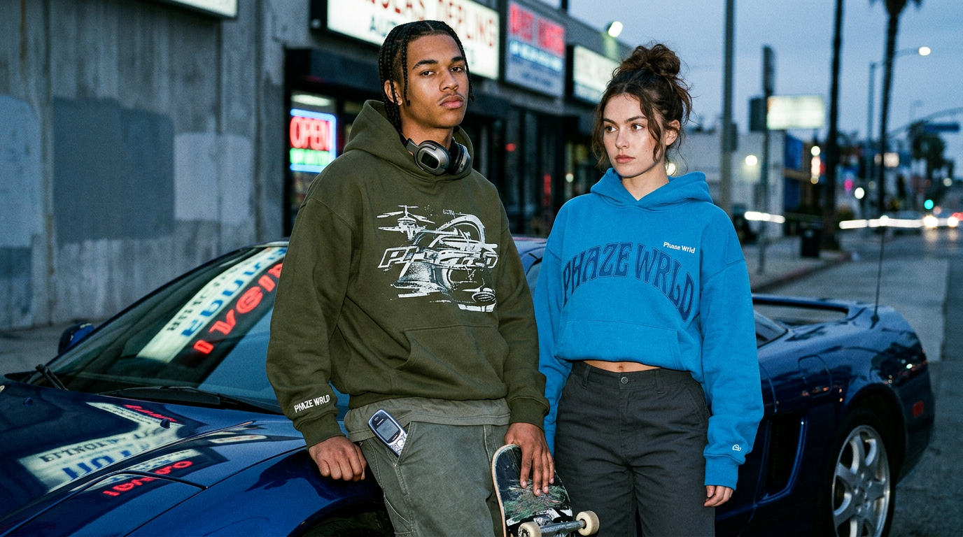 Buying graphic hoodies: Is 100% cotton or a blend better?