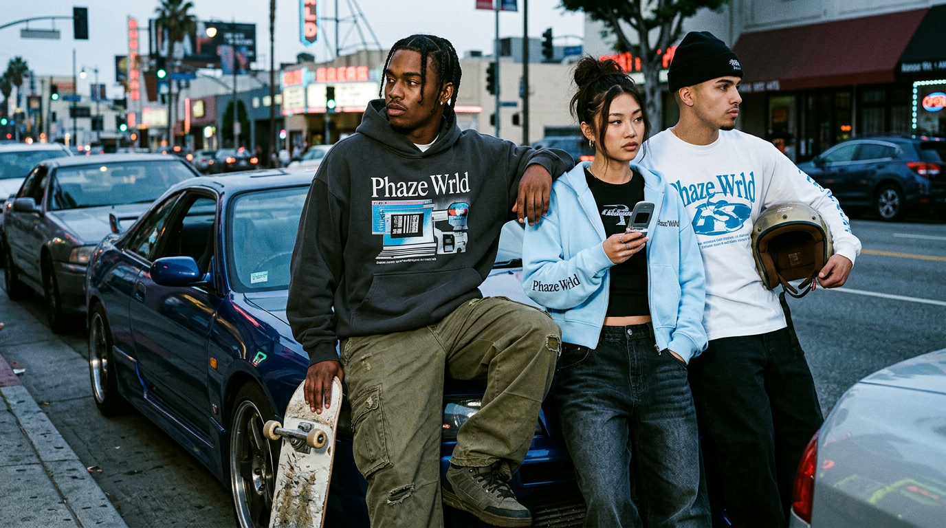 Streetwear Culture Roots: How Skate and Hip-Hop Shaped Graphic Hoodies