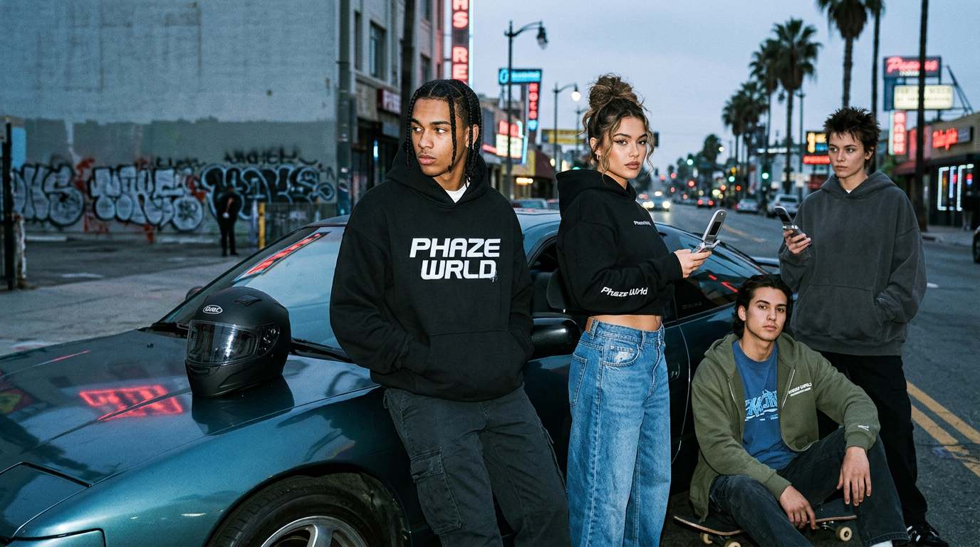 The Role of Graphic Hoodies in Streetwear Culture | Phaze Wrld