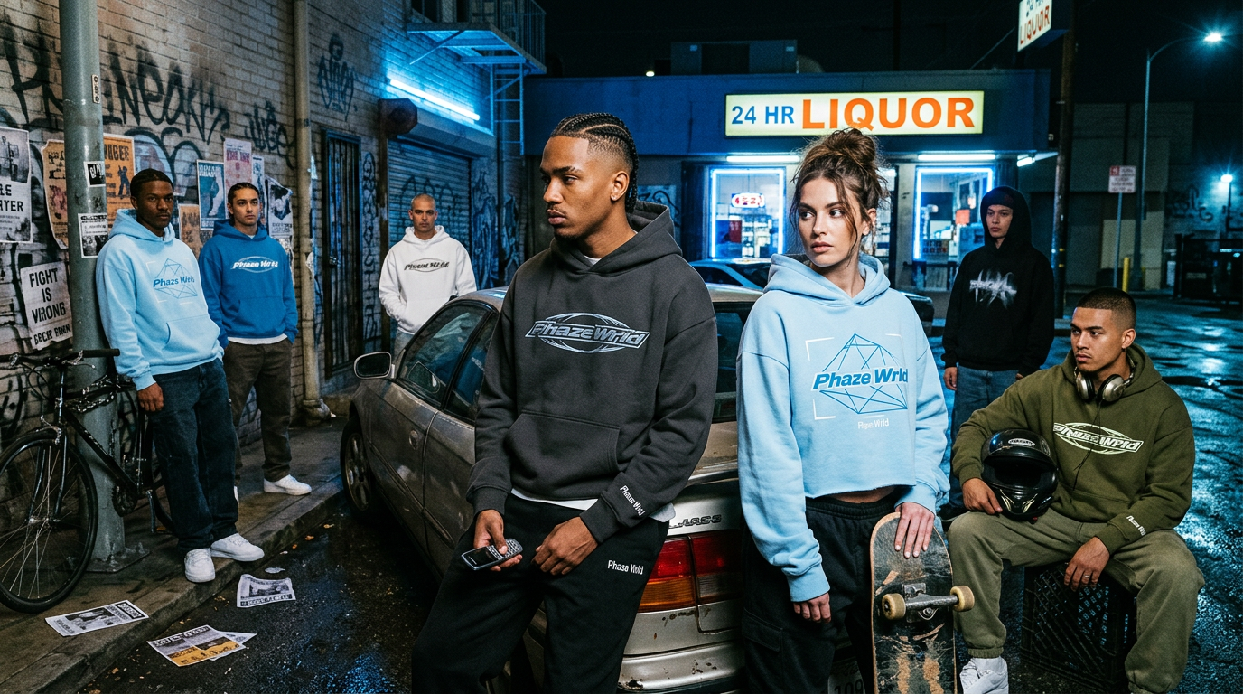 The History and Evolution of Graphic Hoodies | Phaze Wrld