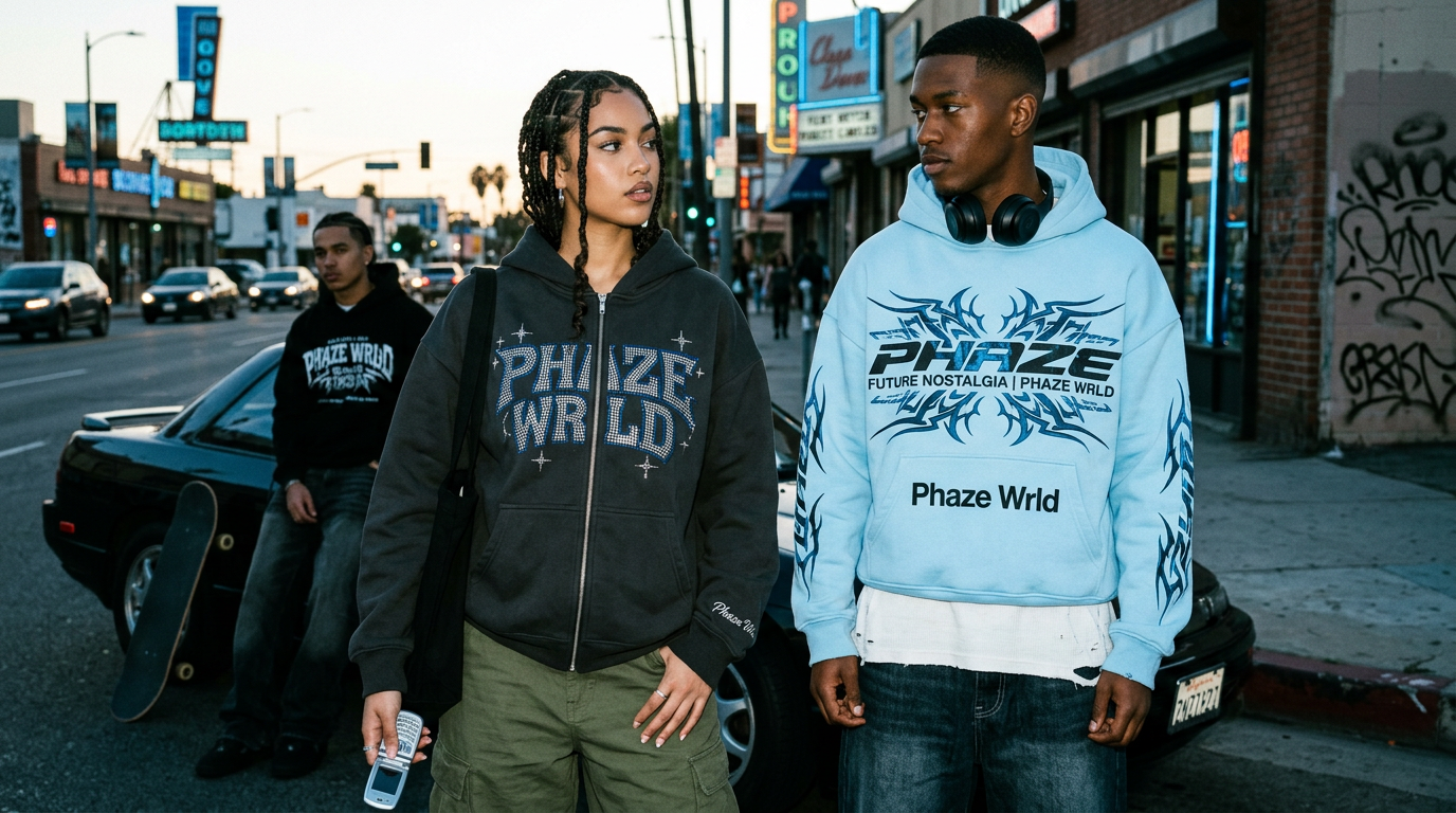 Y2K Fashion and the Rise of Rhinestone Hoodies
