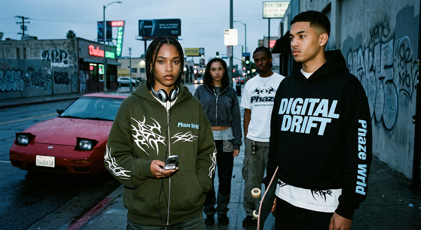 Graphic Hoodies as Tools for Visual Storytelling and Self-Expression