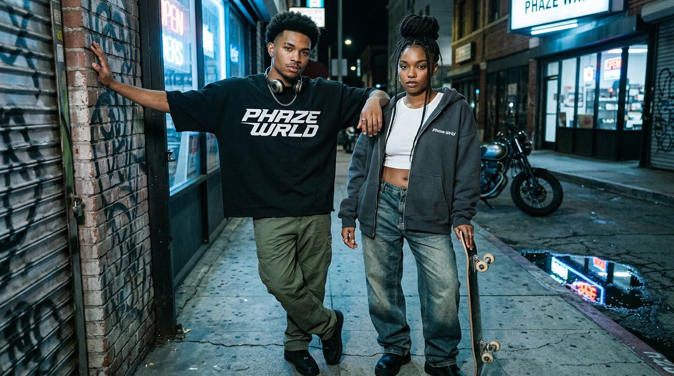 Heavyweight Cotton Tees and Premium Fabric Feel