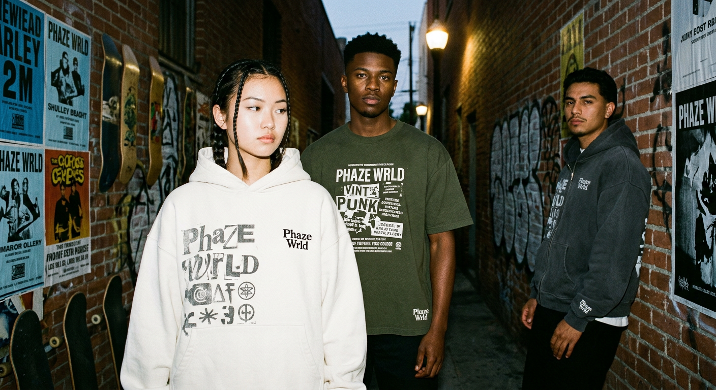 Subcultural Design Roots in Streetwear Graphic Tees