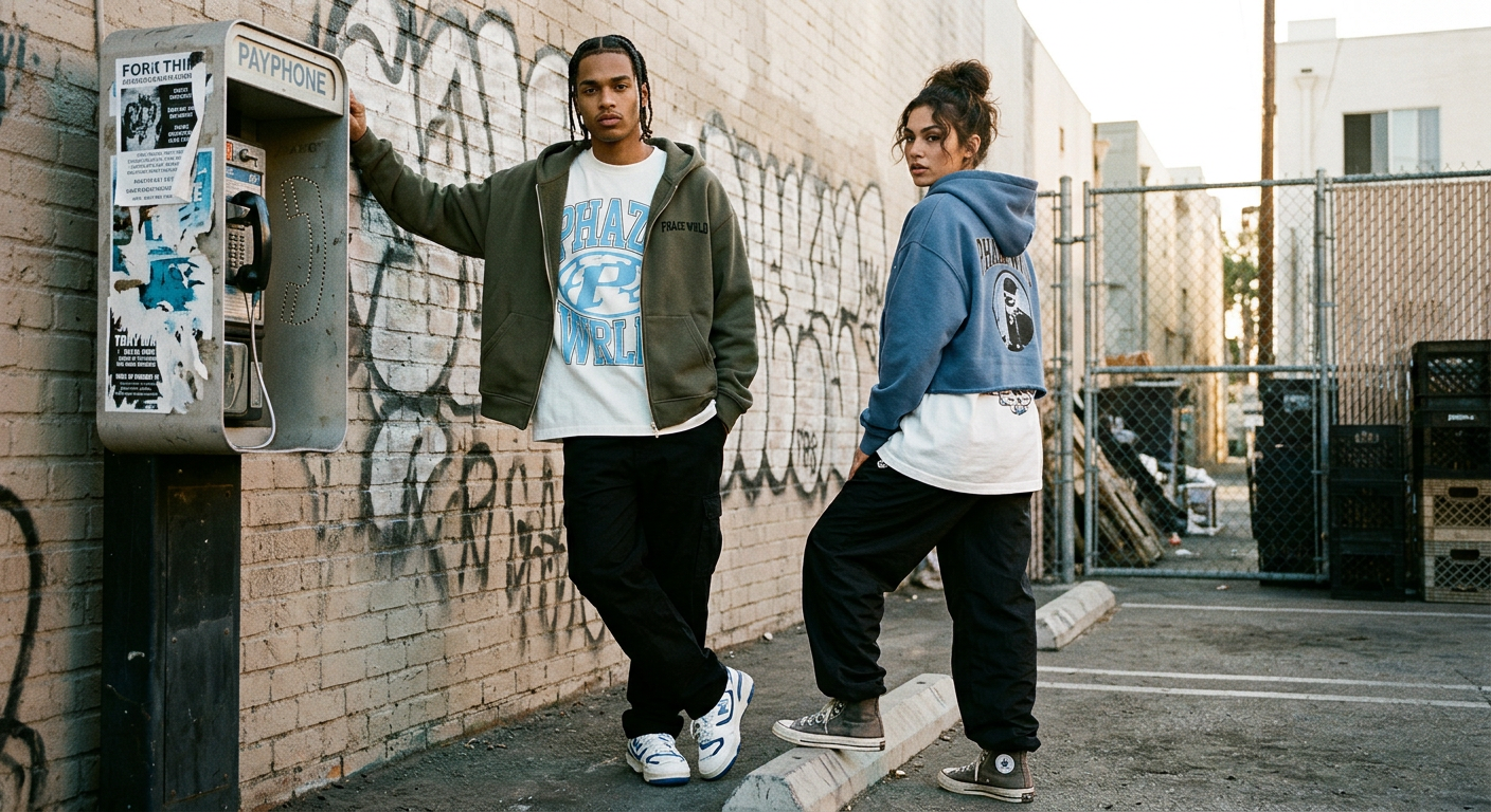 Footwear & Final Styling Details for Graphic Tees